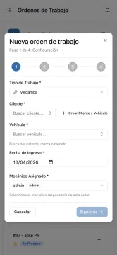 Miniatura WOMS - Sistema para Talleres