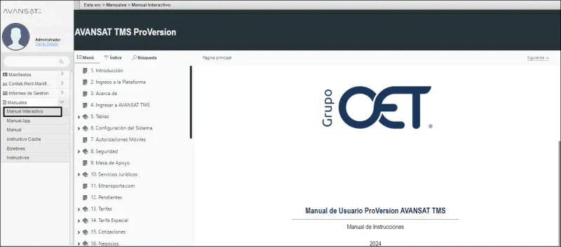 AvanSAT Gestión de Flotas