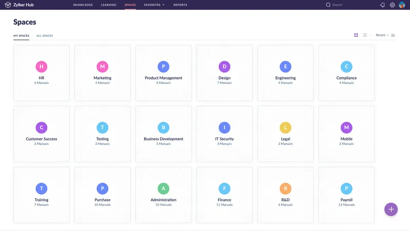 Zoho Learn