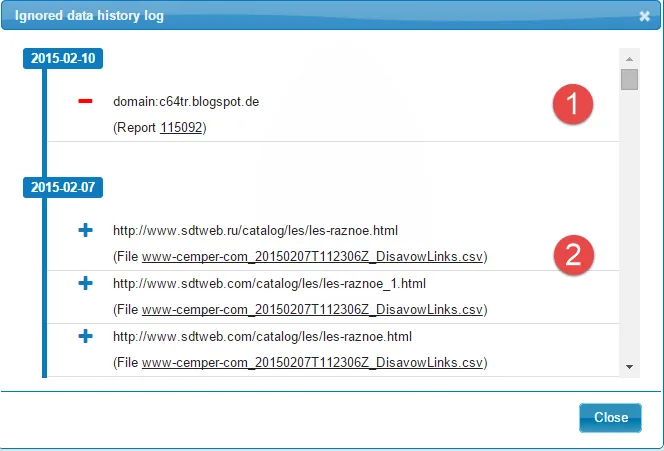 Link Detox Tool DTOX