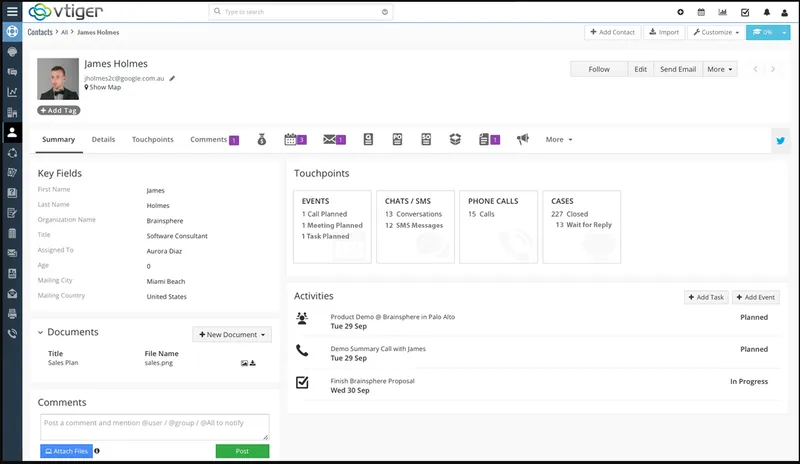 Vtiger Help Desk