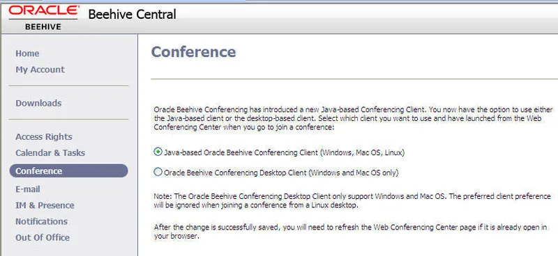 Oracle Beehive