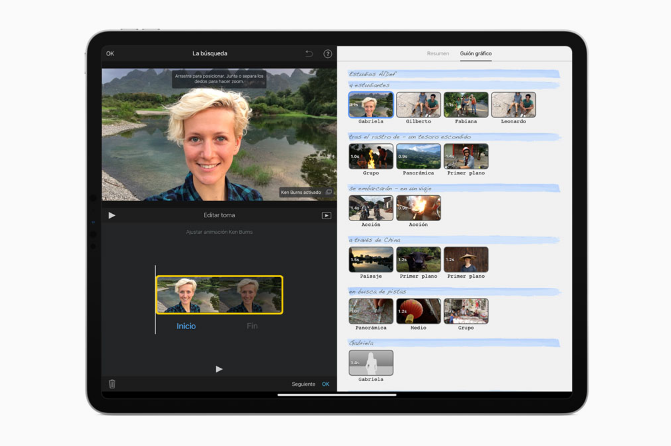 iMovie Edición de Videos
