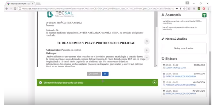 TecSal SiS Mantenimiento